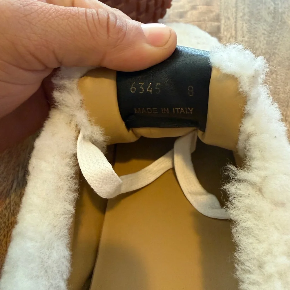 Rhude Sherpa Runner Fleece Loafers - Picture 7 of 7